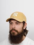 Бейсболка 47 BRAND арт. B-MVPSP17WBP-LT New York Yankees MLB (желтый)